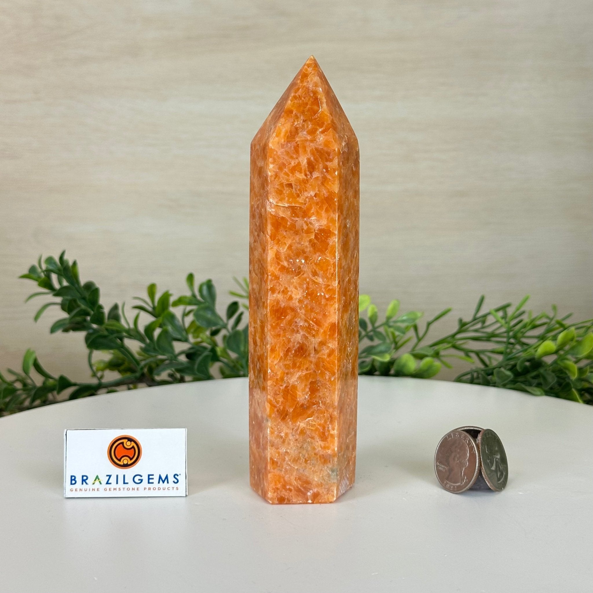 Polished Orchid Calcite Crystal Tower 6.6" Tall #3106OC - 003 - Brazil GemsBrazil GemsPolished Orchid Calcite Crystal Tower 6.6" Tall #3106OC - 003Crystal Points3106OC - 003