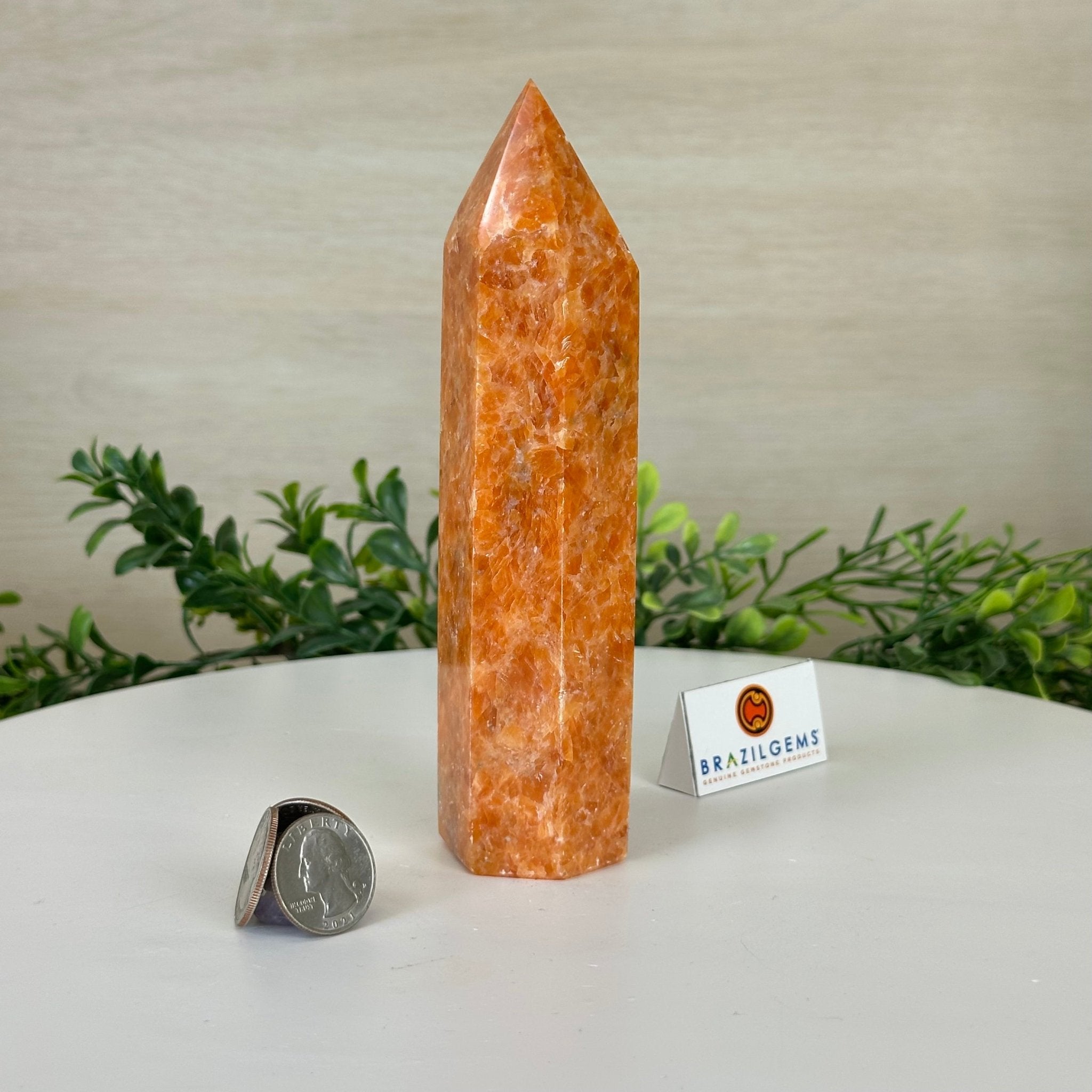 Polished Orchid Calcite Crystal Tower 6.6" Tall #3106OC - 003 - Brazil GemsBrazil GemsPolished Orchid Calcite Crystal Tower 6.6" Tall #3106OC - 003Crystal Points3106OC - 003