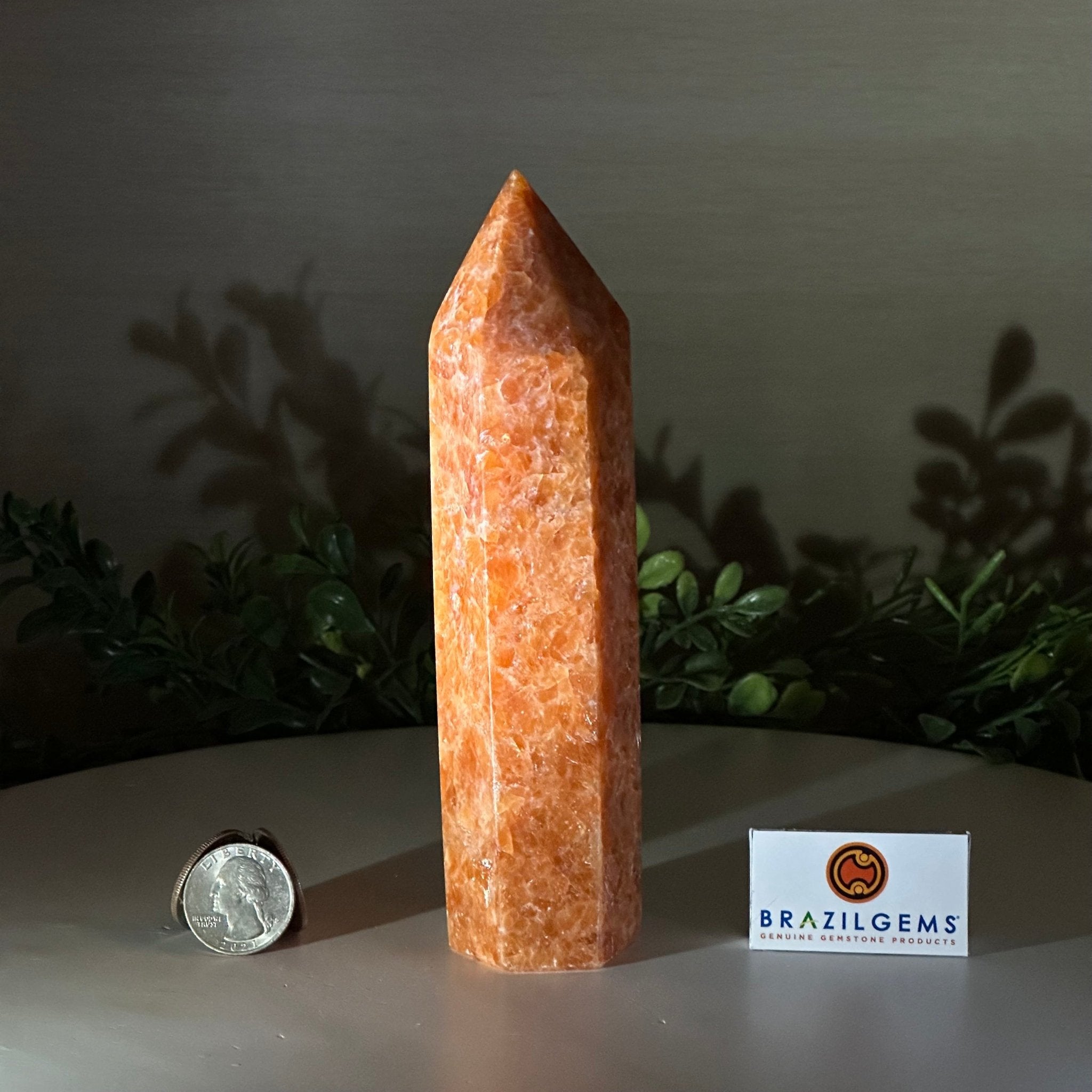 Polished Orchid Calcite Crystal Tower 6.6" Tall #3106OC - 003 - Brazil GemsBrazil GemsPolished Orchid Calcite Crystal Tower 6.6" Tall #3106OC - 003Crystal Points3106OC - 003