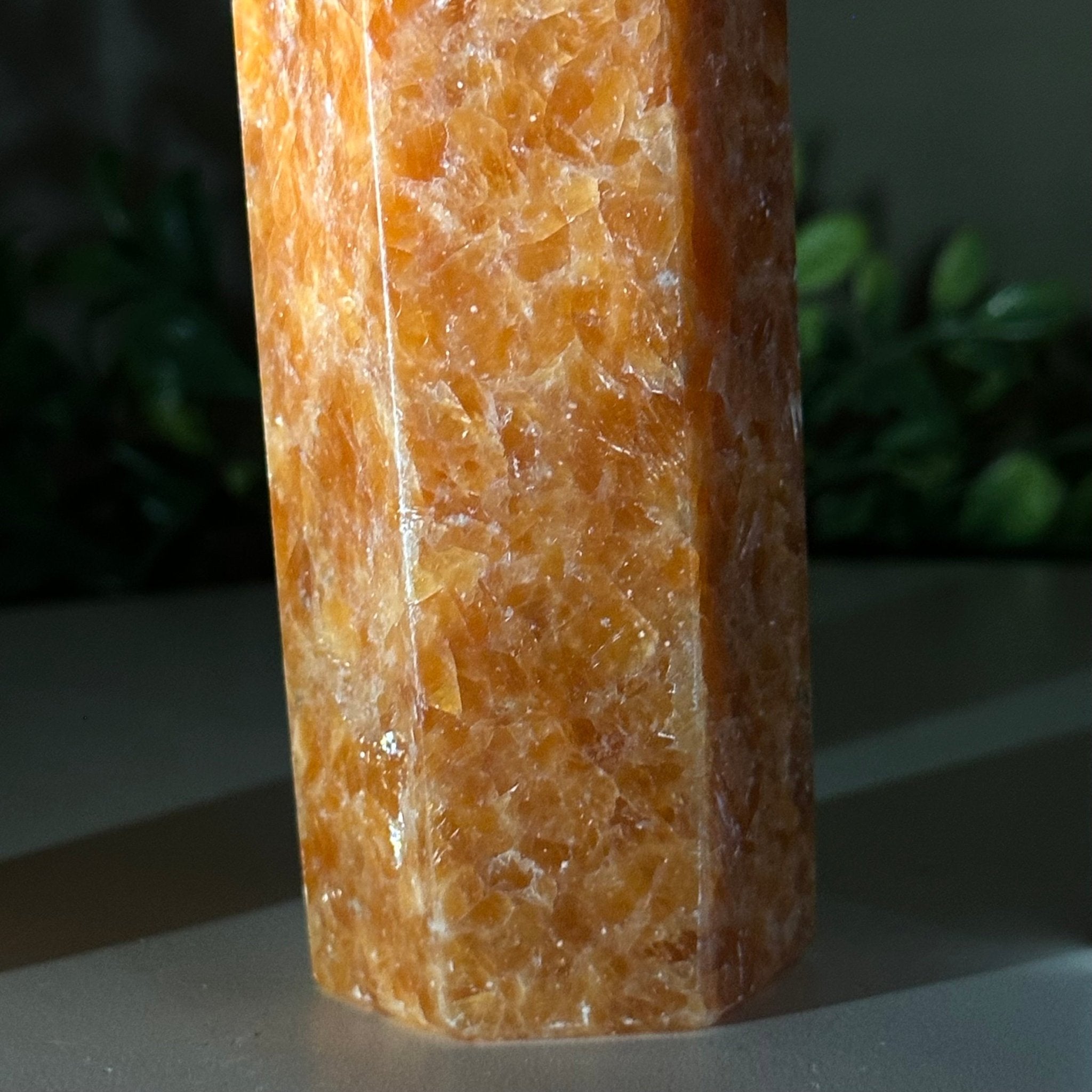 Polished Orchid Calcite Crystal Tower 6.6" Tall #3106OC - 003 - Brazil GemsBrazil GemsPolished Orchid Calcite Crystal Tower 6.6" Tall #3106OC - 003Crystal Points3106OC - 003