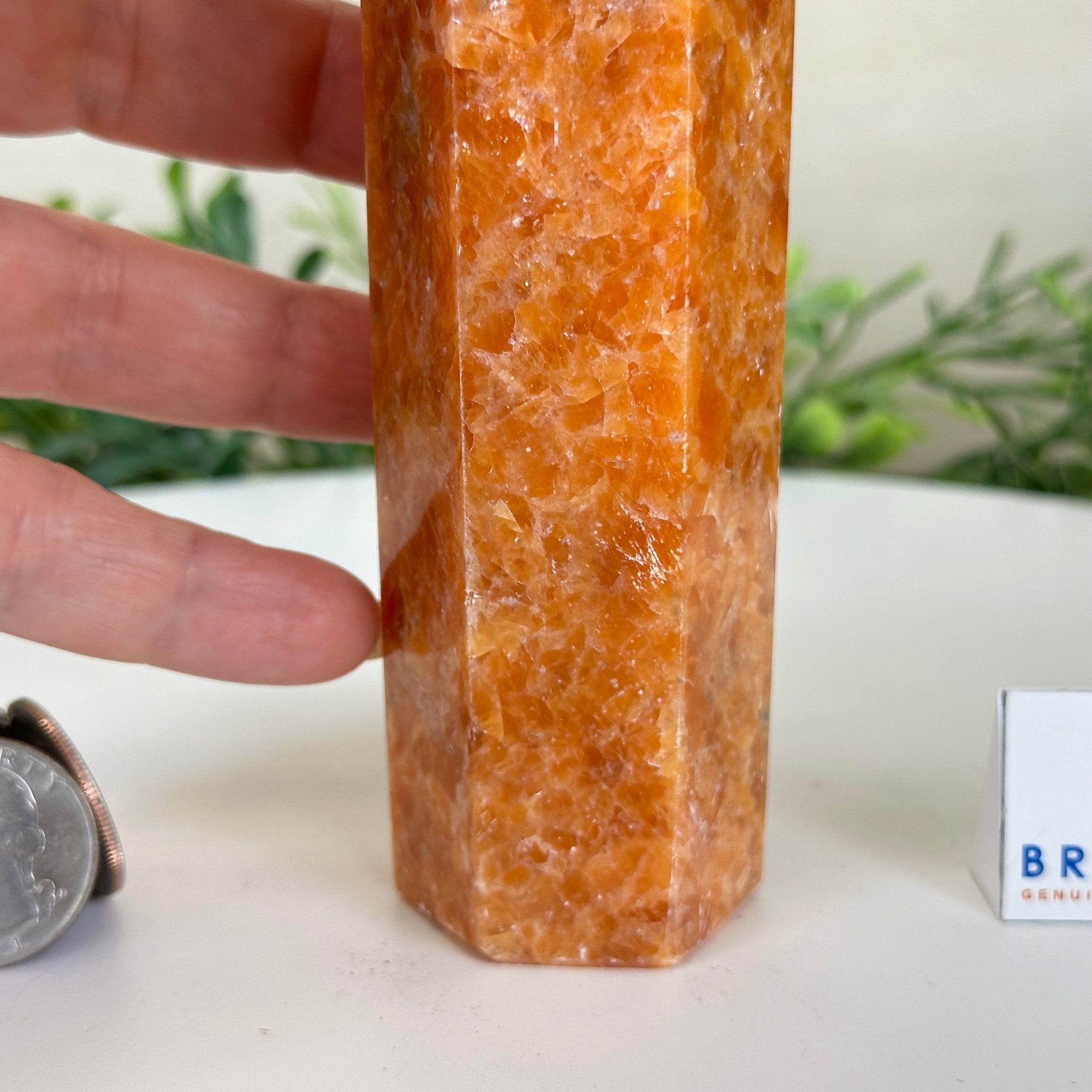 Polished Orchid Calcite Crystal Tower 6.6" Tall #3106OC - 003 - Brazil GemsBrazil GemsPolished Orchid Calcite Crystal Tower 6.6" Tall #3106OC - 003Crystal Points3106OC - 003