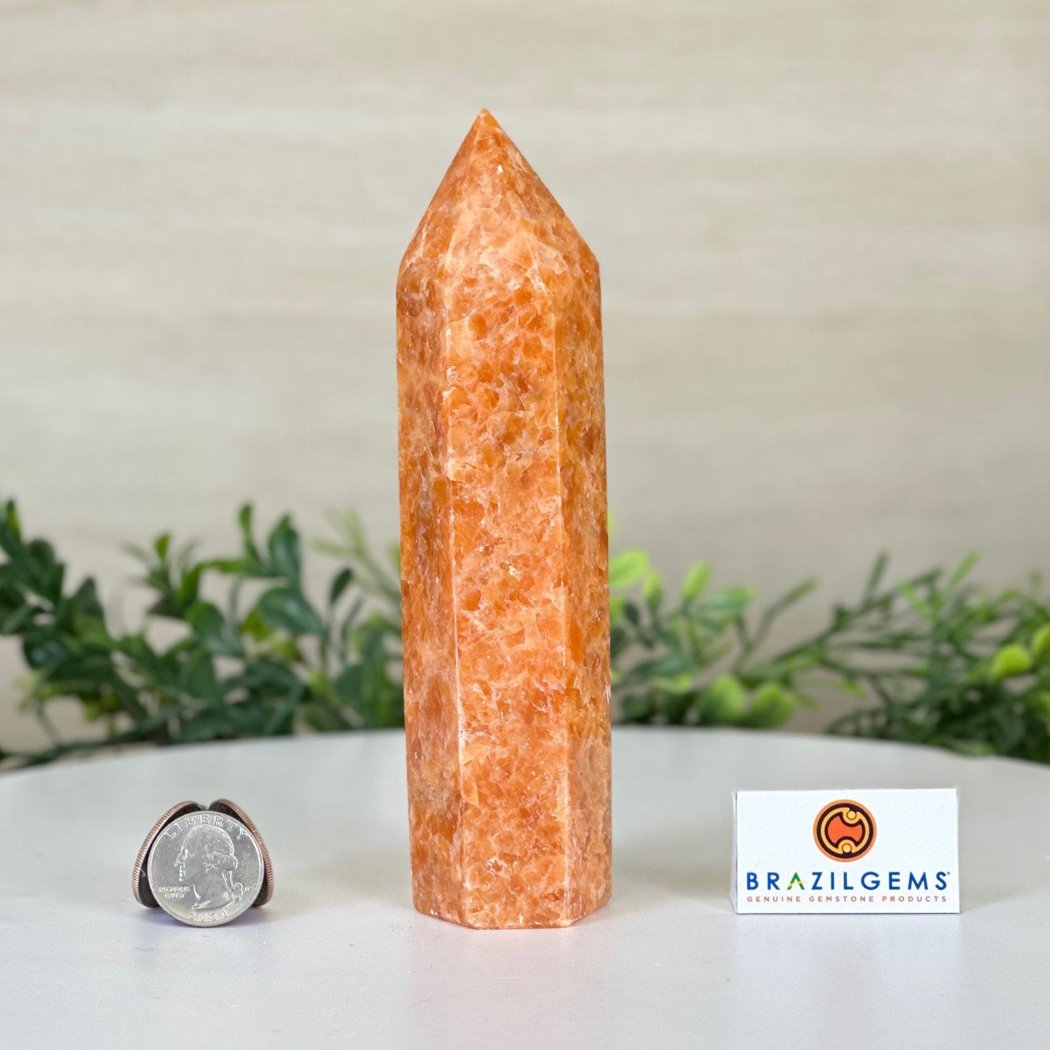 Polished Orchid Calcite Crystal Tower 6.6" Tall #3106OC - 003 - Brazil GemsBrazil GemsPolished Orchid Calcite Crystal Tower 6.6" Tall #3106OC - 003Crystal Points3106OC - 003