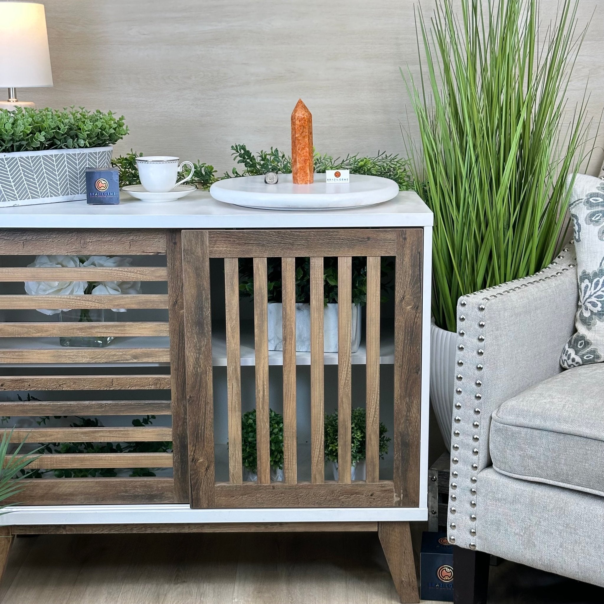 Polished Orchid Calcite Crystal Tower 6.6" Tall #3106OC - 003 - Brazil GemsBrazil GemsPolished Orchid Calcite Crystal Tower 6.6" Tall #3106OC - 003Crystal Points3106OC - 003