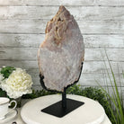 Polished Pink Amethyst Slice on a Stand, 11.4 lbs, 17.5" Tall #5743-0009 by Brazil Gems - Brazil GemsBrazil GemsPolished Pink Amethyst Slice on a Stand, 11.4 lbs, 17.5" Tall #5743-0009 by Brazil GemsSlices on Fixed Bases5743-0009