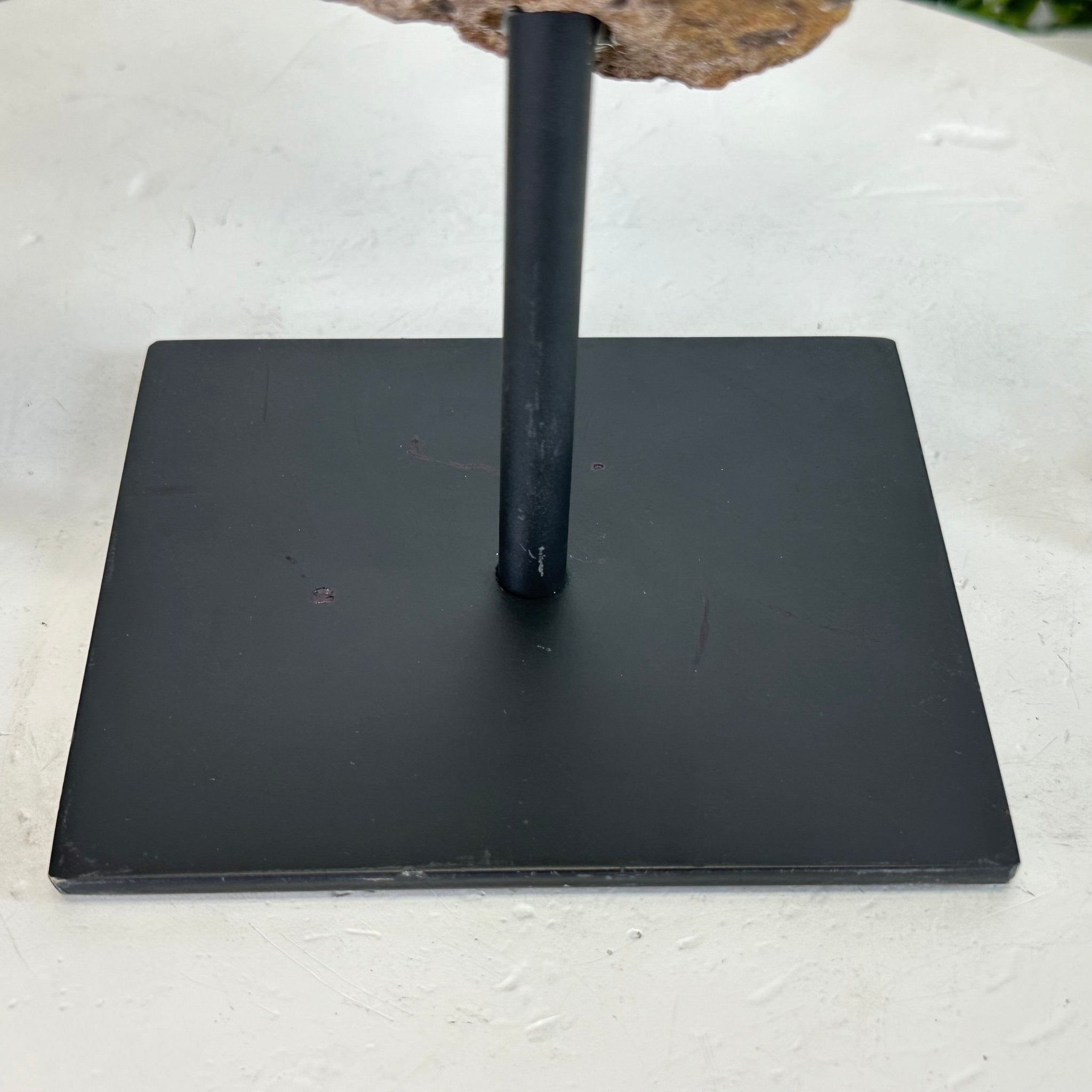 Polished Pink Amethyst Slice on a Stand, 7 lbs & 16.4" Tall #5743-0030 - Brazil GemsBrazil GemsPolished Pink Amethyst Slice on a Stand, 7 lbs & 16.4" Tall #5743-0030Slices on Fixed Bases5743-0030