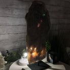 Polished Pink Amethyst Slice on a Stand, 7.8 lbs, 16.5" Tall #5743-0023 - Brazil GemsBrazil GemsPolished Pink Amethyst Slice on a Stand, 7.8 lbs, 16.5" Tall #5743-0023Slices on Fixed Bases5743-0023
