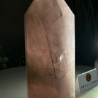 Polished Rose Quartz Crystal Tower 6.3" Tall Model #3106RQ - 005 - Brazil GemsBrazil GemsPolished Rose Quartz Crystal Tower 6.3" Tall Model #3106RQ - 005Crystal Points3106RQ - 005
