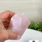 Polished Rose Quartz Crystal Tower 6.3" Tall Model #3106RQ - 005 - Brazil GemsBrazil GemsPolished Rose Quartz Crystal Tower 6.3" Tall Model #3106RQ - 005Crystal Points3106RQ - 005