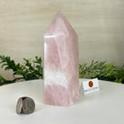 Polished Rose Quartz Crystal Tower 6.3" Tall Model #3106RQ - 005 - Brazil GemsBrazil GemsPolished Rose Quartz Crystal Tower 6.3" Tall Model #3106RQ - 005Crystal Points3106RQ - 005