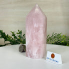Polished Rose Quartz Crystal Tower 6.3" Tall Model #3106RQ - 005 - Brazil GemsBrazil GemsPolished Rose Quartz Crystal Tower 6.3" Tall Model #3106RQ - 005Crystal Points3106RQ - 005