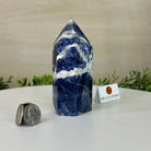 Polished Sodalite Crystal Tower 4.9" Tall #3106SO - 003 - Brazil GemsBrazil GemsPolished Sodalite Crystal Tower 4.9" Tall #3106SO - 003Crystal Points3106SO - 003