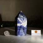 Polished Sodalite Crystal Tower 4.9" Tall #3106SO - 003 - Brazil GemsBrazil GemsPolished Sodalite Crystal Tower 4.9" Tall #3106SO - 003Crystal Points3106SO - 003