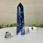 Polished Sodalite Crystal Tower 5.7" Tall #3106SO - 002 - Brazil GemsBrazil GemsPolished Sodalite Crystal Tower 5.7" Tall #3106SO - 002Crystal Points3106SO - 002