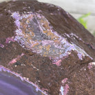 Purple Dyed Brazilian Agate Stone Bookends, 13.7 lbs & 5.3" tall Model #5151PU-033 by Brazil Gems - Brazil GemsBrazil GemsPurple Dyed Brazilian Agate Stone Bookends, 13.7 lbs & 5.3" tall Model #5151PU-033 by Brazil GemsBookends5151PU-033