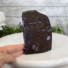 Purple Dyed Brazilian Agate Stone Bookends, 13.7 lbs & 5.3" tall Model #5151PU-033 by Brazil Gems - Brazil GemsBrazil GemsPurple Dyed Brazilian Agate Stone Bookends, 13.7 lbs & 5.3" tall Model #5151PU-033 by Brazil GemsBookends5151PU-033