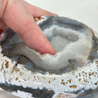 Quality Agate Geode "Jewelry Box", 1.7 lbs & 2.7" Tall #5251-0004 - Brazil GemsBrazil GemsQuality Agate Geode "Jewelry Box", 1.7 lbs & 2.7" Tall #5251-0004Agate Jewelry Boxes5251-0004