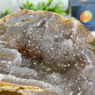 Quality Agate Geode "Jewelry Box", 4.9 lbs & 4.3" Tall #5251-0010 - Brazil GemsBrazil GemsQuality Agate Geode "Jewelry Box", 4.9 lbs & 4.3" Tall #5251-0010Agate Jewelry Boxes5251-0010