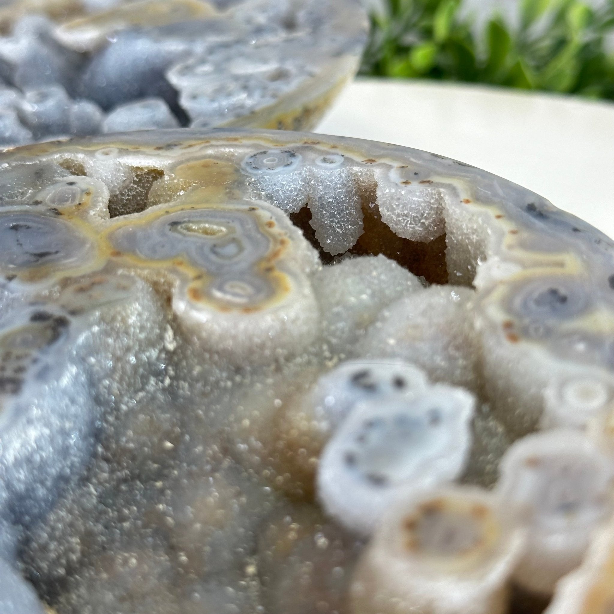 Quality Agate Geode "Jewelry Box", 5.2 lbs & 3.6" Tall #5251-0011 - Brazil GemsBrazil GemsQuality Agate Geode "Jewelry Box", 5.2 lbs & 3.6" Tall #5251-0011Agate Jewelry Boxes5251-0011