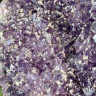 Quality Amethyst Cluster on a Metal Base, 10.9 lbs & 12.25" Tall #5491 - 0047 - Brazil GemsBrazil GemsQuality Amethyst Cluster on a Metal Base, 10.9 lbs & 12.25" Tall #5491 - 0047Clusters on Fixed Bases5491 - 0047