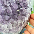 Quality Amethyst Cluster on a Metal Base, 13.3 lbs & 11" Tall #5491 - 0048 - Brazil GemsBrazil GemsQuality Amethyst Cluster on a Metal Base, 13.3 lbs & 11" Tall #5491 - 0048Clusters on Fixed Bases5491 - 0048