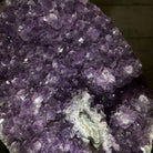 Quality Amethyst Cluster on a Metal Base, 13.9 lbs & 13.6" Tall #5491 - 0052 - Brazil GemsBrazil GemsQuality Amethyst Cluster on a Metal Base, 13.9 lbs & 13.6" Tall #5491 - 0052Clusters on Fixed Bases5491 - 0052