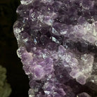 Quality Amethyst Cluster on a Metal Base, 9.3 lbs & 12.5" Tall #5491 - 0051 - Brazil GemsBrazil GemsQuality Amethyst Cluster on a Metal Base, 9.3 lbs & 12.5" Tall #5491 - 0051Clusters on Fixed Bases5491 - 0051