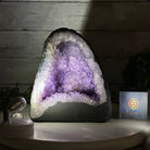 Quality Brazilian Amethyst Cathedral, 11.9 lbs & 8.4" Tall, #5601 - 1357 - Brazil GemsBrazil GemsQuality Brazilian Amethyst Cathedral, 11.9 lbs & 8.4" Tall, #5601 - 1357Cathedrals5601 - 1357