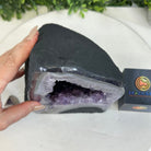 Quality Brazilian Amethyst Cathedral, 12.2 lbs & 8.8" Tall, #5601 - 1358 - Brazil GemsBrazil GemsQuality Brazilian Amethyst Cathedral, 12.2 lbs & 8.8" Tall, #5601 - 1358Cathedrals5601 - 1358