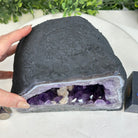 Quality Brazilian Amethyst Cathedral, 15.1 lbs & 7.4" Tall, #5601 - 1365 - Brazil GemsBrazil GemsQuality Brazilian Amethyst Cathedral, 15.1 lbs & 7.4" Tall, #5601 - 1365Cathedrals5601 - 1365