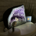 Quality Brazilian Amethyst Cathedral, 15.1 lbs & 7.4" Tall, #5601 - 1365 - Brazil GemsBrazil GemsQuality Brazilian Amethyst Cathedral, 15.1 lbs & 7.4" Tall, #5601 - 1365Cathedrals5601 - 1365