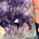 Quality Brazilian Amethyst Cathedral, 15.1 lbs & 7.4" Tall, #5601 - 1365 - Brazil GemsBrazil GemsQuality Brazilian Amethyst Cathedral, 15.1 lbs & 7.4" Tall, #5601 - 1365Cathedrals5601 - 1365