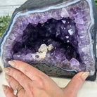 Quality Brazilian Amethyst Cathedral, 15.1 lbs & 7.4" Tall, #5601 - 1365 - Brazil GemsBrazil GemsQuality Brazilian Amethyst Cathedral, 15.1 lbs & 7.4" Tall, #5601 - 1365Cathedrals5601 - 1365