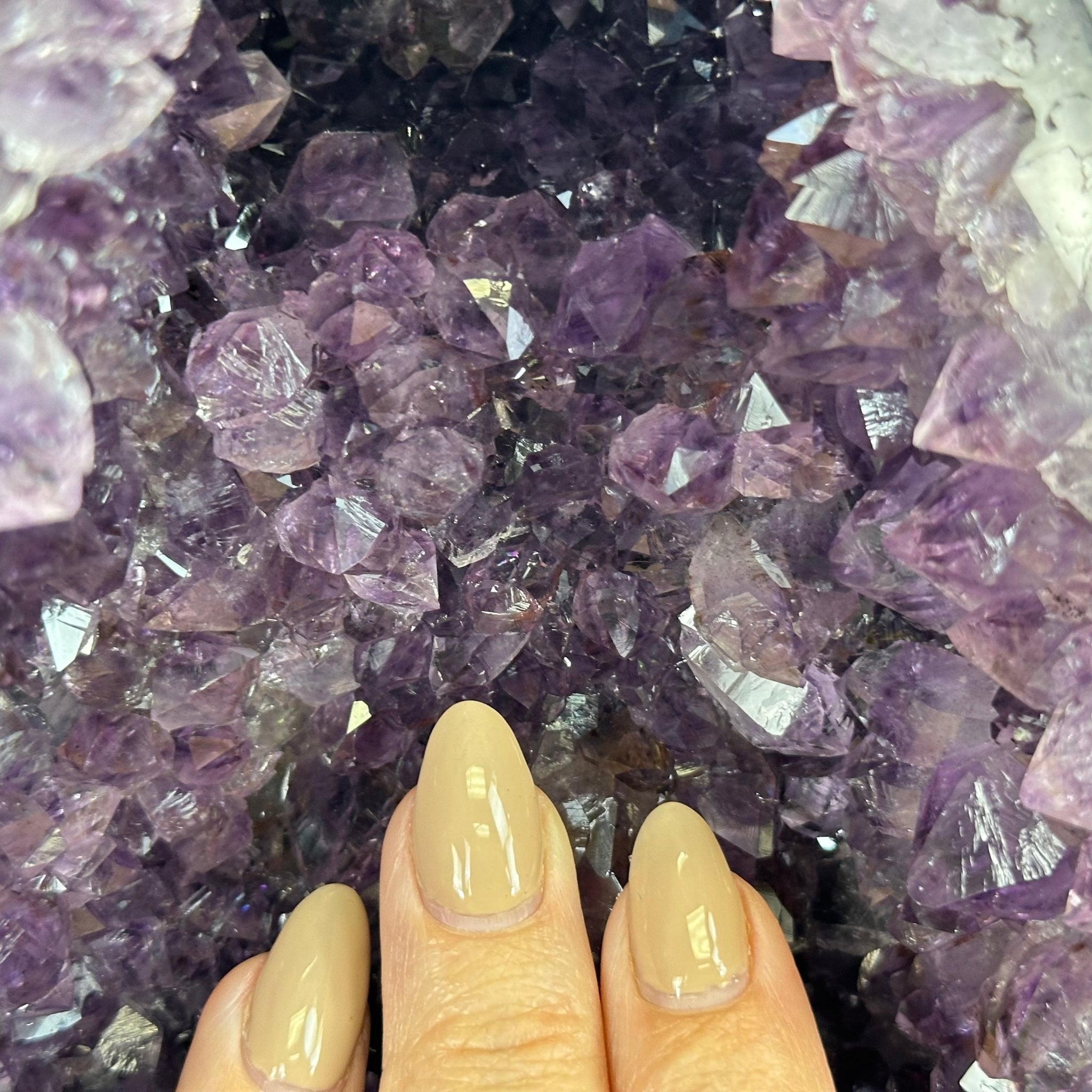 Quality Brazilian Amethyst Cathedral, 18.1 lbs & 12" Tall #5601 - 1382 - Brazil GemsBrazil GemsQuality Brazilian Amethyst Cathedral, 18.1 lbs & 12" Tall #5601 - 1382Cathedrals5601 - 1382