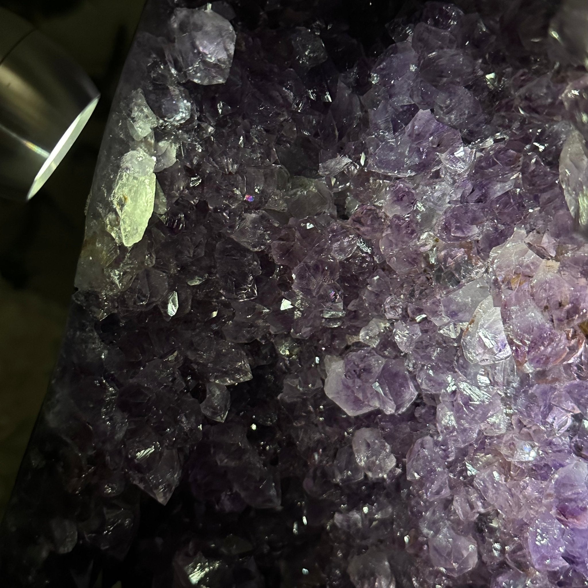 Quality Brazilian Amethyst Cathedral, 18.1 lbs & 12" Tall #5601 - 1382 - Brazil GemsBrazil GemsQuality Brazilian Amethyst Cathedral, 18.1 lbs & 12" Tall #5601 - 1382Cathedrals5601 - 1382