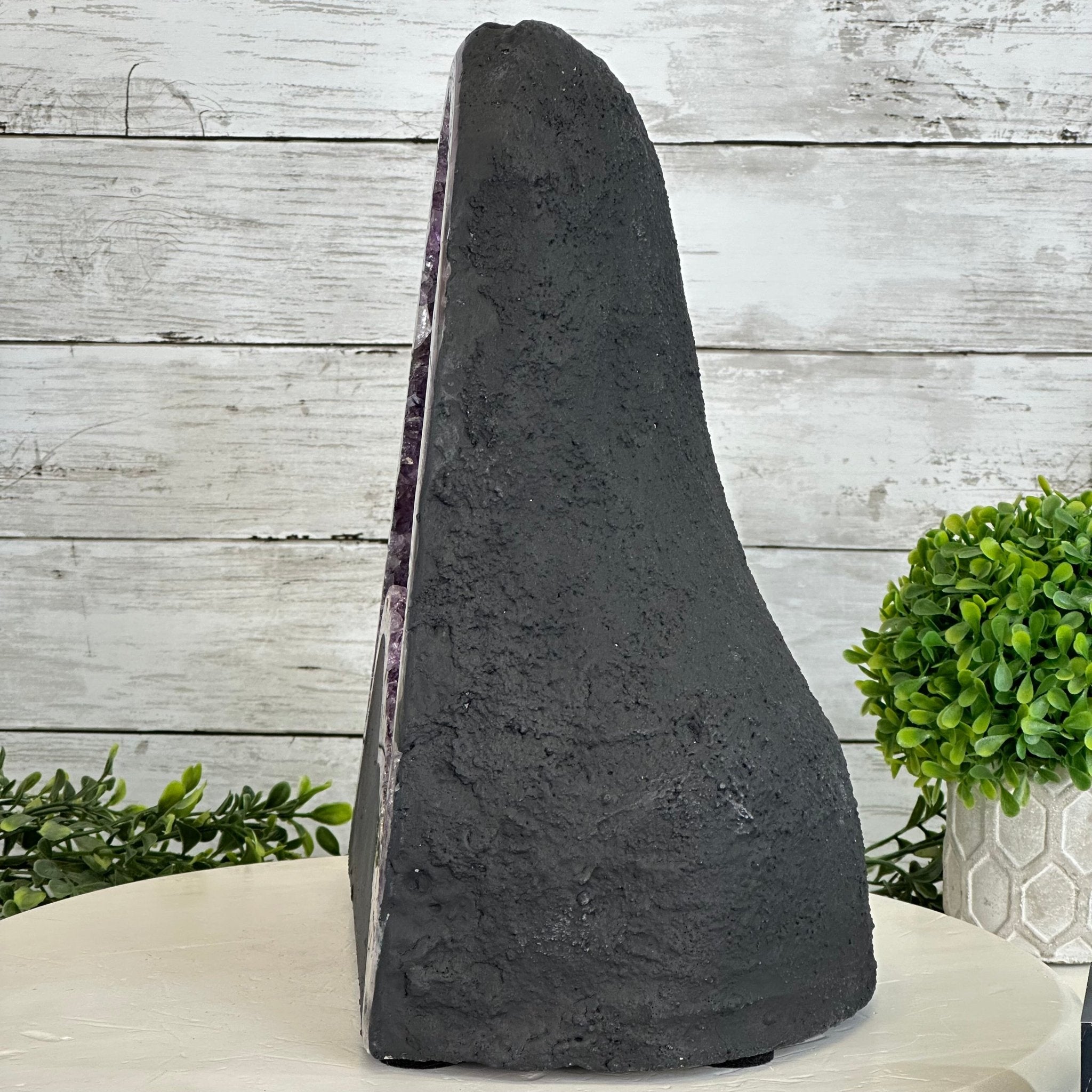 Quality Brazilian Amethyst Cathedral, 18.1 lbs & 12" Tall #5601 - 1382 - Brazil GemsBrazil GemsQuality Brazilian Amethyst Cathedral, 18.1 lbs & 12" Tall #5601 - 1382Cathedrals5601 - 1382