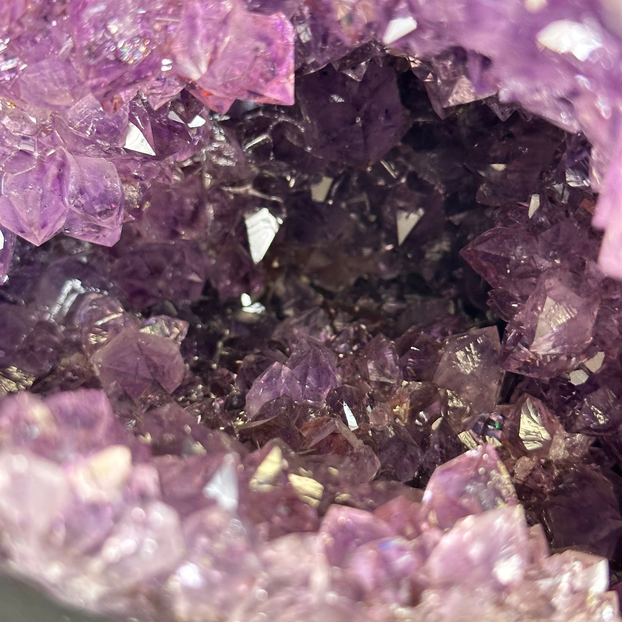 Quality Brazilian Amethyst Cathedral, 18.1 lbs & 12" Tall #5601 - 1382 - Brazil GemsBrazil GemsQuality Brazilian Amethyst Cathedral, 18.1 lbs & 12" Tall #5601 - 1382Cathedrals5601 - 1382