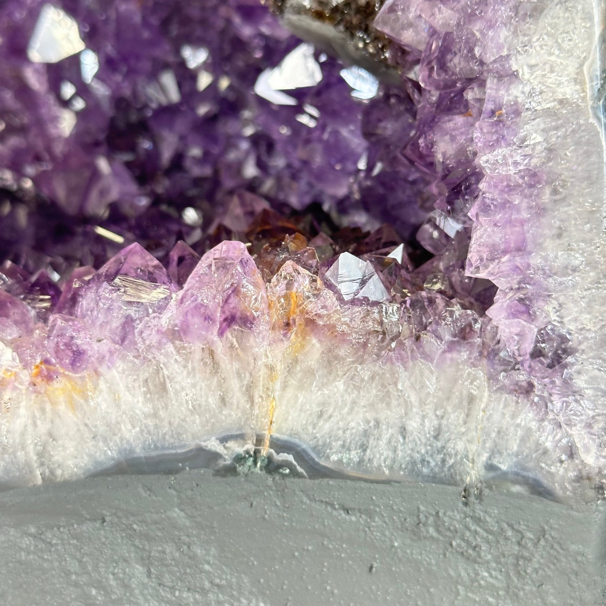 Quality Brazilian Amethyst Cathedral, 29.9 lbs & 13.1" Tall, #5601 - 1402 - Brazil GemsBrazil GemsQuality Brazilian Amethyst Cathedral, 29.9 lbs & 13.1" Tall, #5601 - 1402Cathedrals5601 - 1402