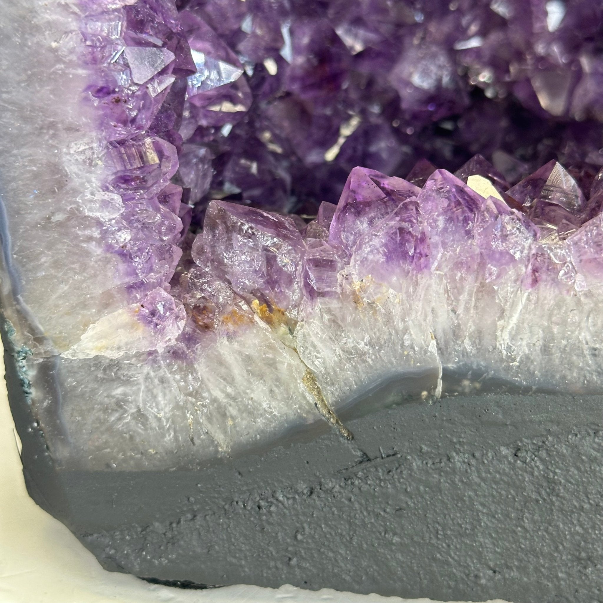 Quality Brazilian Amethyst Cathedral, 29.9 lbs & 13.1" Tall, #5601 - 1402 - Brazil GemsBrazil GemsQuality Brazilian Amethyst Cathedral, 29.9 lbs & 13.1" Tall, #5601 - 1402Cathedrals5601 - 1402