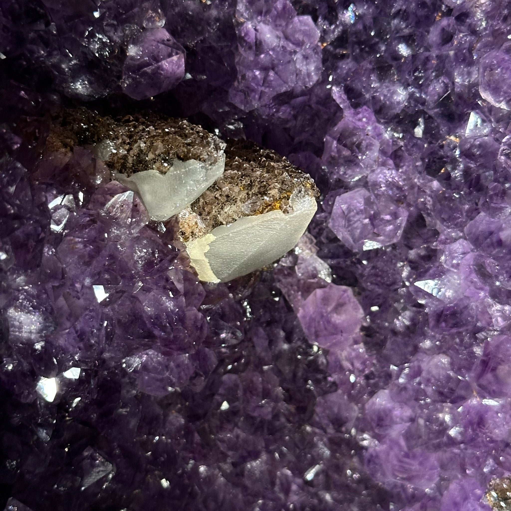 Quality Brazilian Amethyst Cathedral, 29.9 lbs & 13.1" Tall, #5601 - 1402 - Brazil GemsBrazil GemsQuality Brazilian Amethyst Cathedral, 29.9 lbs & 13.1" Tall, #5601 - 1402Cathedrals5601 - 1402