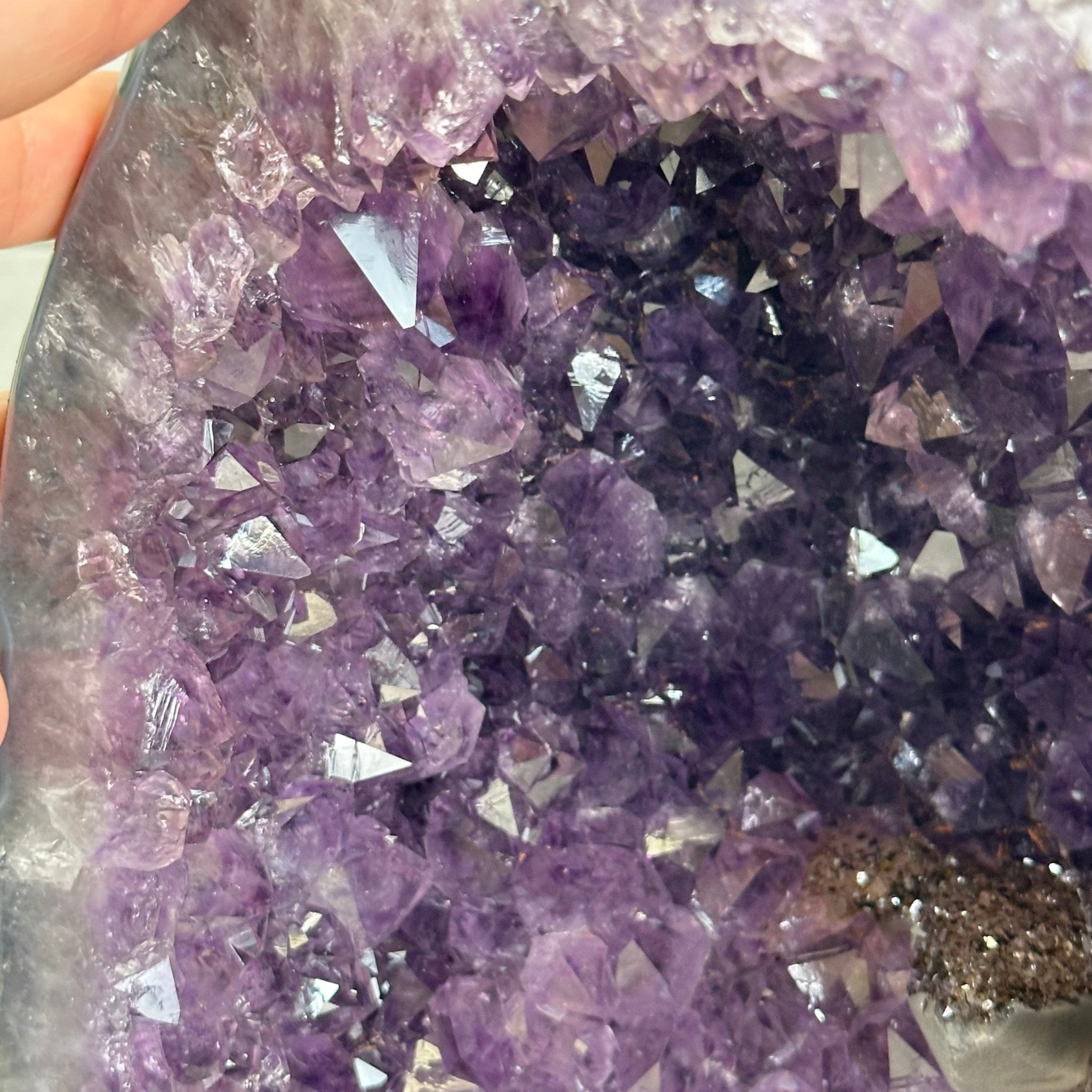 Quality Brazilian Amethyst Cathedral, 29.9 lbs & 13.1" Tall, #5601 - 1402 - Brazil GemsBrazil GemsQuality Brazilian Amethyst Cathedral, 29.9 lbs & 13.1" Tall, #5601 - 1402Cathedrals5601 - 1402