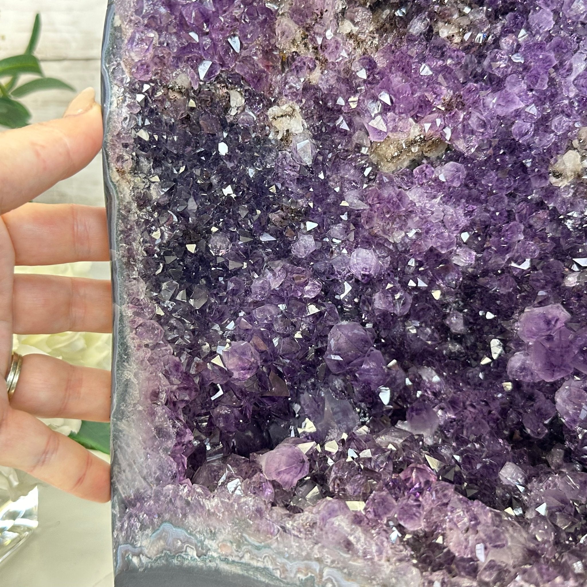 Quality Brazilian Amethyst Cathedral, 30.1 lbs & 12.3" Tall, #5601 - 1404 - Brazil GemsBrazil GemsQuality Brazilian Amethyst Cathedral, 30.1 lbs & 12.3" Tall, #5601 - 1404Cathedrals5601 - 1404