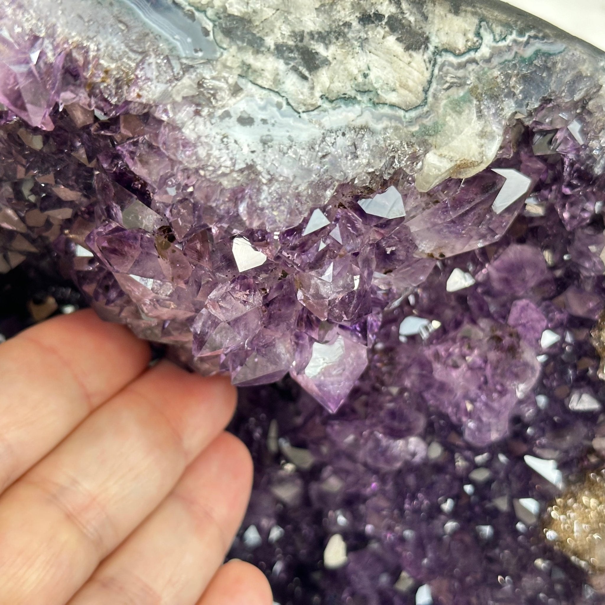 Quality Brazilian Amethyst Cathedral, 30.1 lbs & 12.3" Tall, #5601 - 1404 - Brazil GemsBrazil GemsQuality Brazilian Amethyst Cathedral, 30.1 lbs & 12.3" Tall, #5601 - 1404Cathedrals5601 - 1404