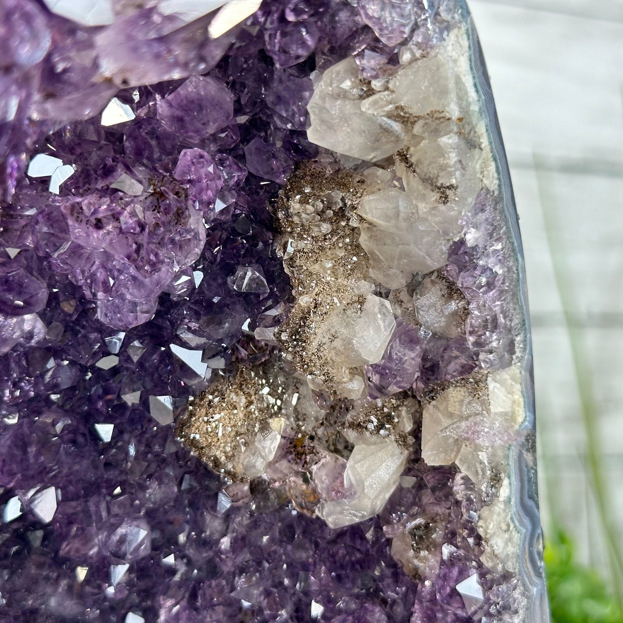 Quality Brazilian Amethyst Cathedral, 30.1 lbs & 12.3" Tall, #5601 - 1404 - Brazil GemsBrazil GemsQuality Brazilian Amethyst Cathedral, 30.1 lbs & 12.3" Tall, #5601 - 1404Cathedrals5601 - 1404