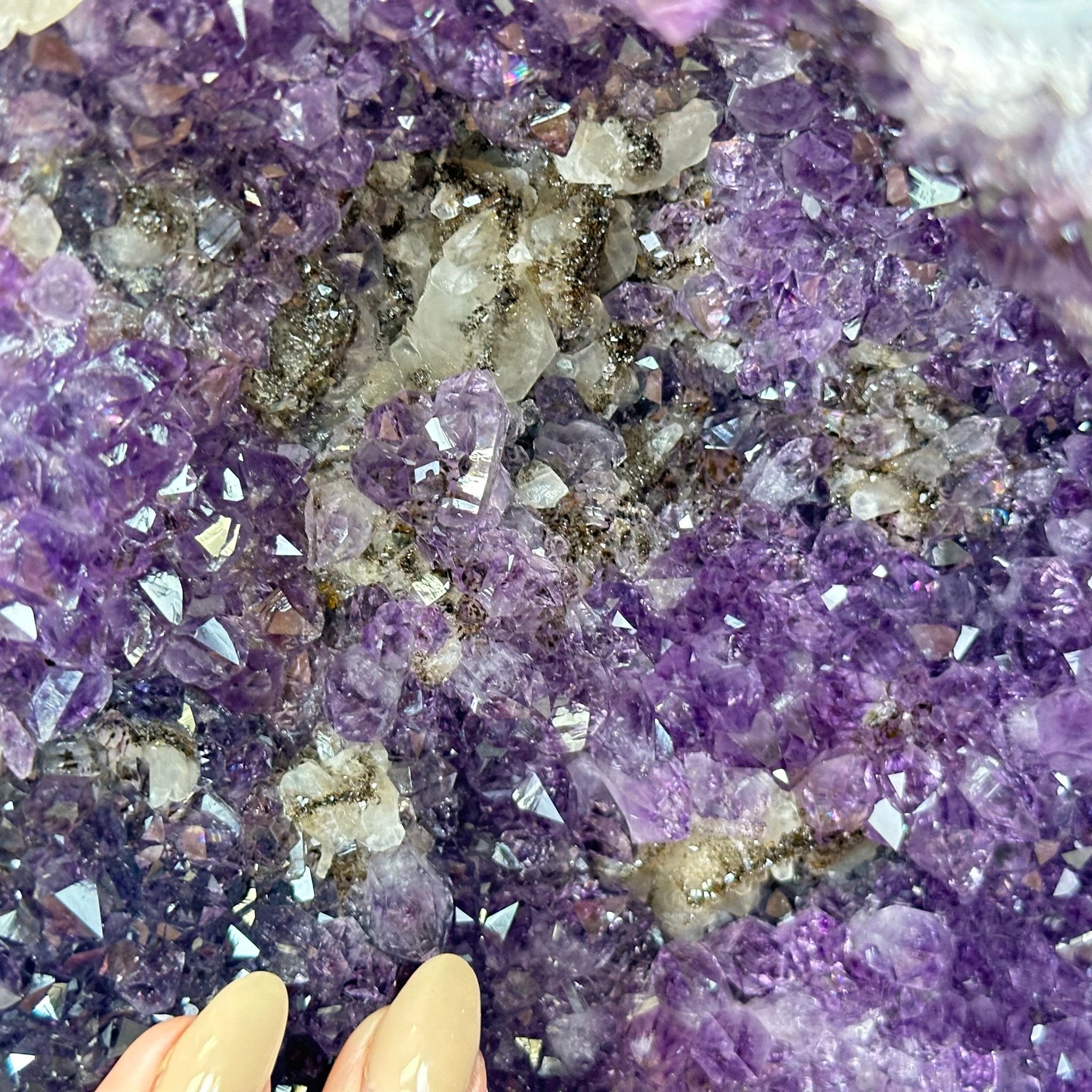 Quality Brazilian Amethyst Cathedral, 30.1 lbs & 12.3" Tall, #5601 - 1404 - Brazil GemsBrazil GemsQuality Brazilian Amethyst Cathedral, 30.1 lbs & 12.3" Tall, #5601 - 1404Cathedrals5601 - 1404