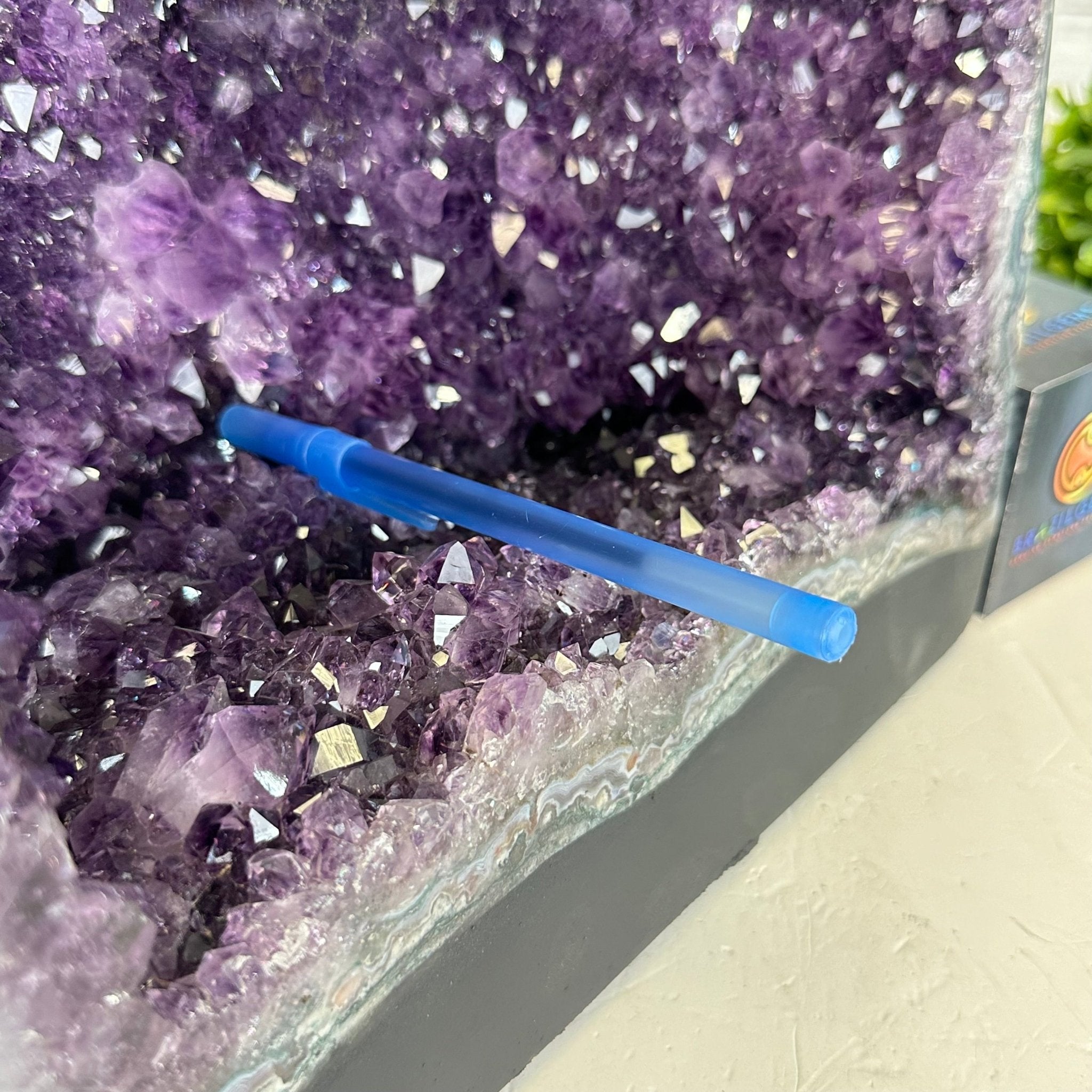 Quality Brazilian Amethyst Cathedral, 30.1 lbs & 12.3" Tall, #5601 - 1404 - Brazil GemsBrazil GemsQuality Brazilian Amethyst Cathedral, 30.1 lbs & 12.3" Tall, #5601 - 1404Cathedrals5601 - 1404