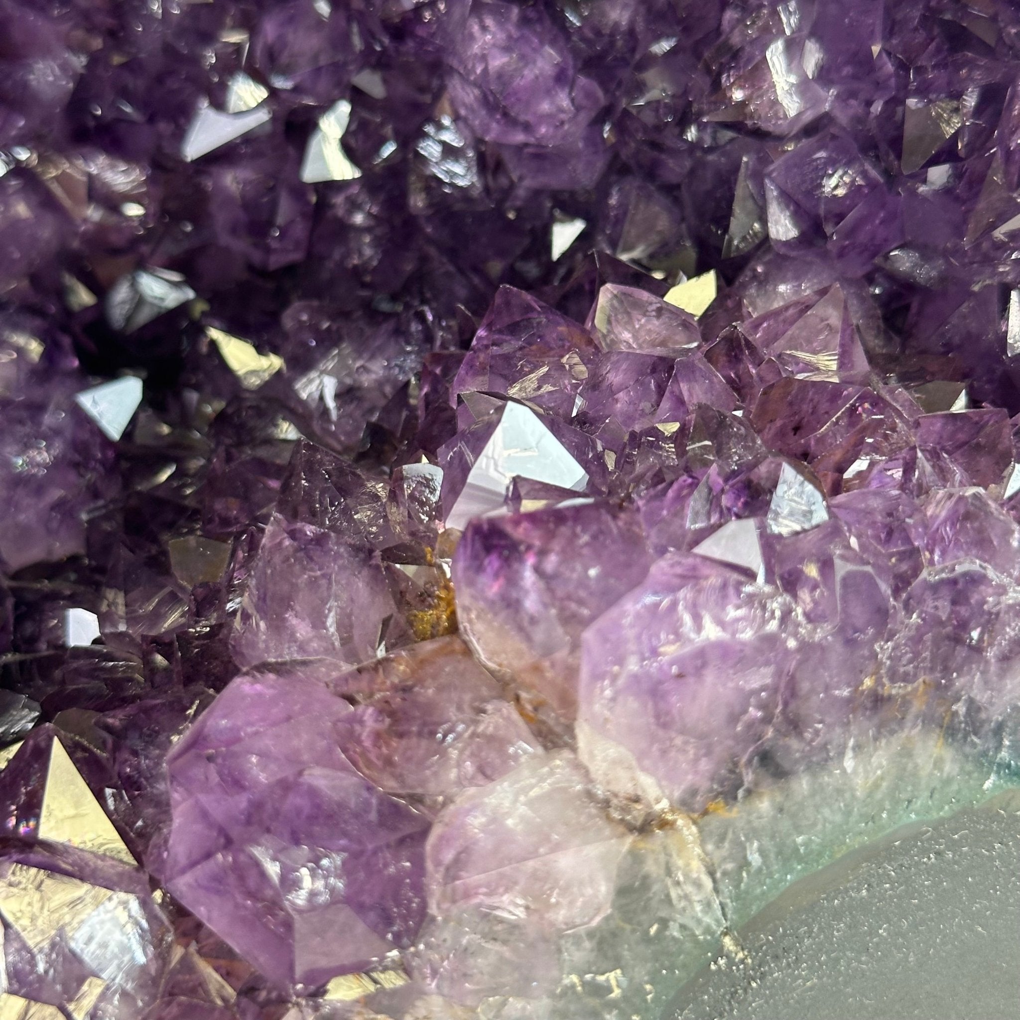 Quality Brazilian Amethyst Cathedral, 30.3 lbs & 14.9" Tall, #5601 - 1405 - Brazil GemsBrazil GemsQuality Brazilian Amethyst Cathedral, 30.3 lbs & 14.9" Tall, #5601 - 1405Cathedrals5601 - 1405