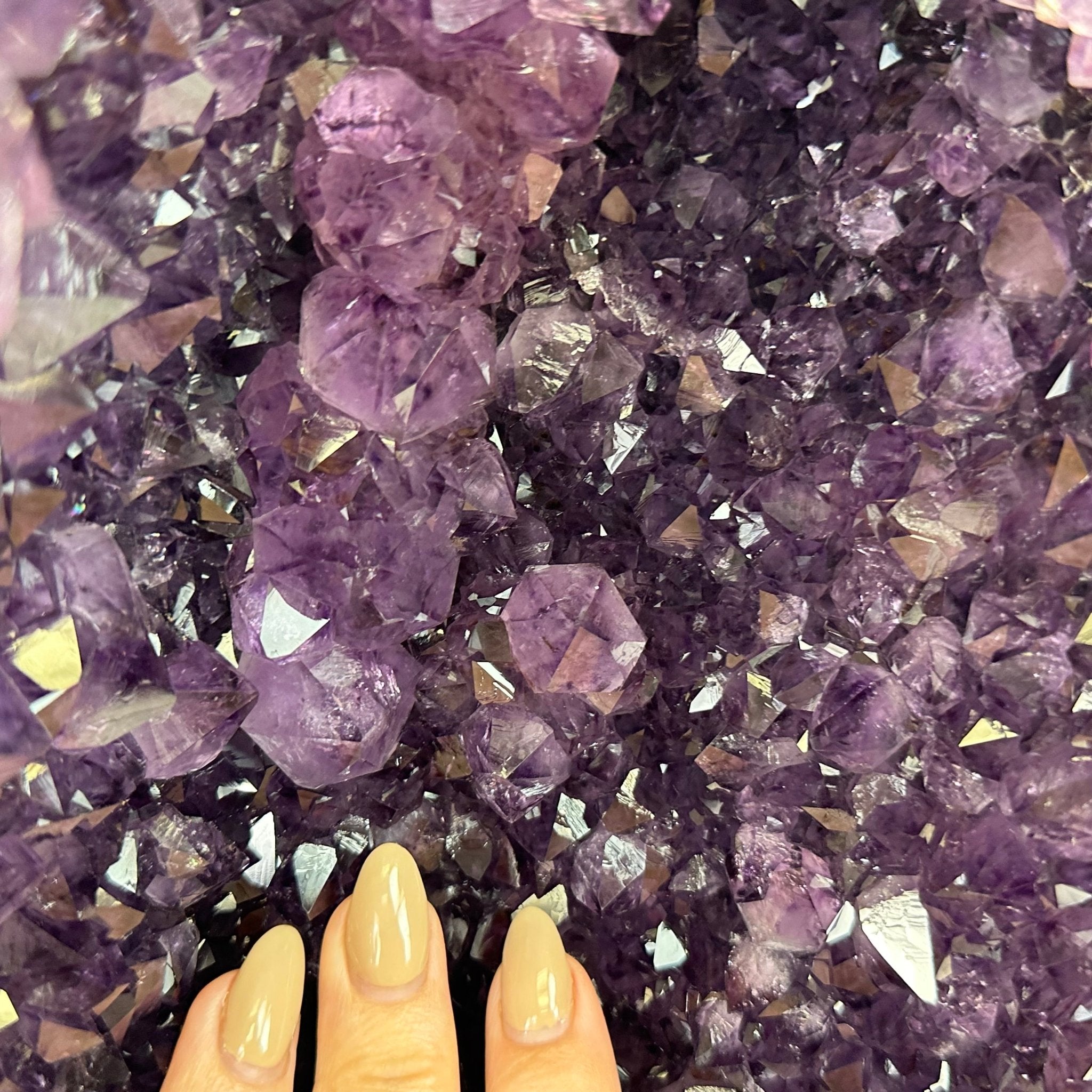 Quality Brazilian Amethyst Cathedral, 30.3 lbs & 14.9" Tall, #5601 - 1405 - Brazil GemsBrazil GemsQuality Brazilian Amethyst Cathedral, 30.3 lbs & 14.9" Tall, #5601 - 1405Cathedrals5601 - 1405
