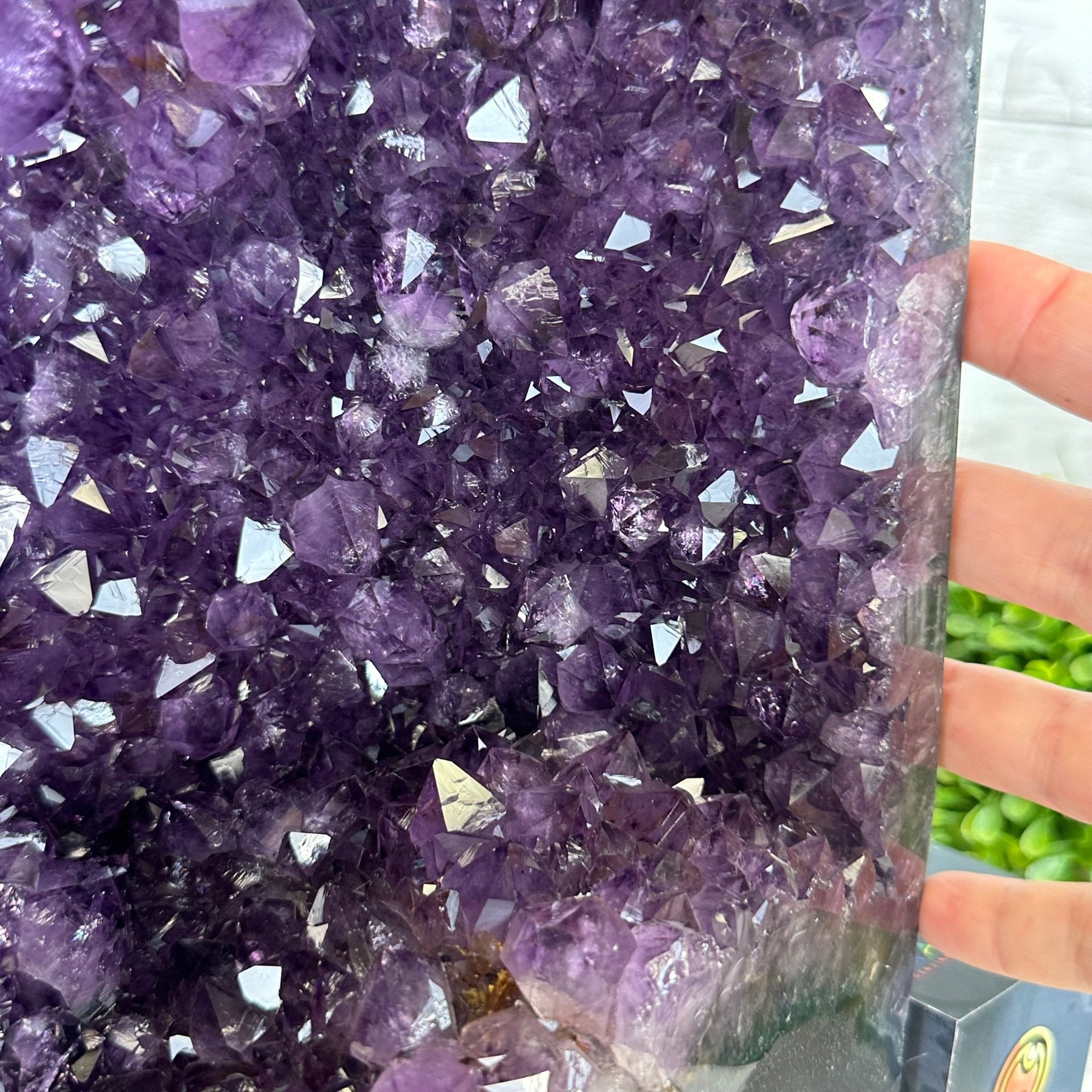 Quality Brazilian Amethyst Cathedral, 30.3 lbs & 14.9" Tall, #5601 - 1405 - Brazil GemsBrazil GemsQuality Brazilian Amethyst Cathedral, 30.3 lbs & 14.9" Tall, #5601 - 1405Cathedrals5601 - 1405