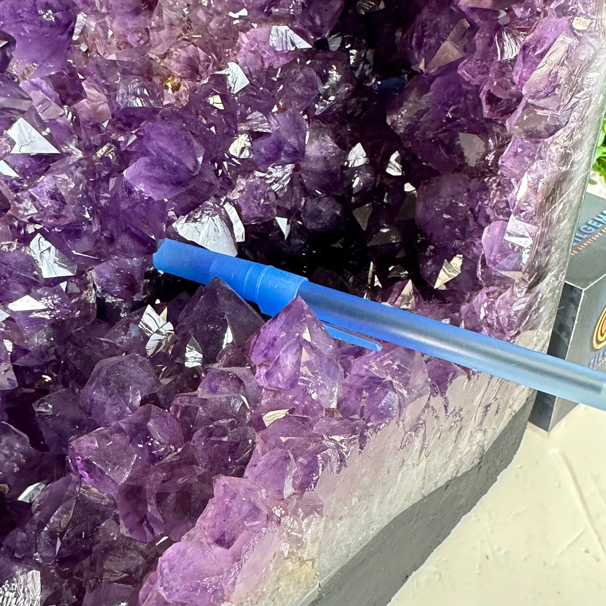 Quality Brazilian Amethyst Cathedral, 30.6 lbs & 12.9" Tall, #5601 - 1406 - Brazil GemsBrazil GemsQuality Brazilian Amethyst Cathedral, 30.6 lbs & 12.9" Tall, #5601 - 1406Cathedrals5601 - 1406