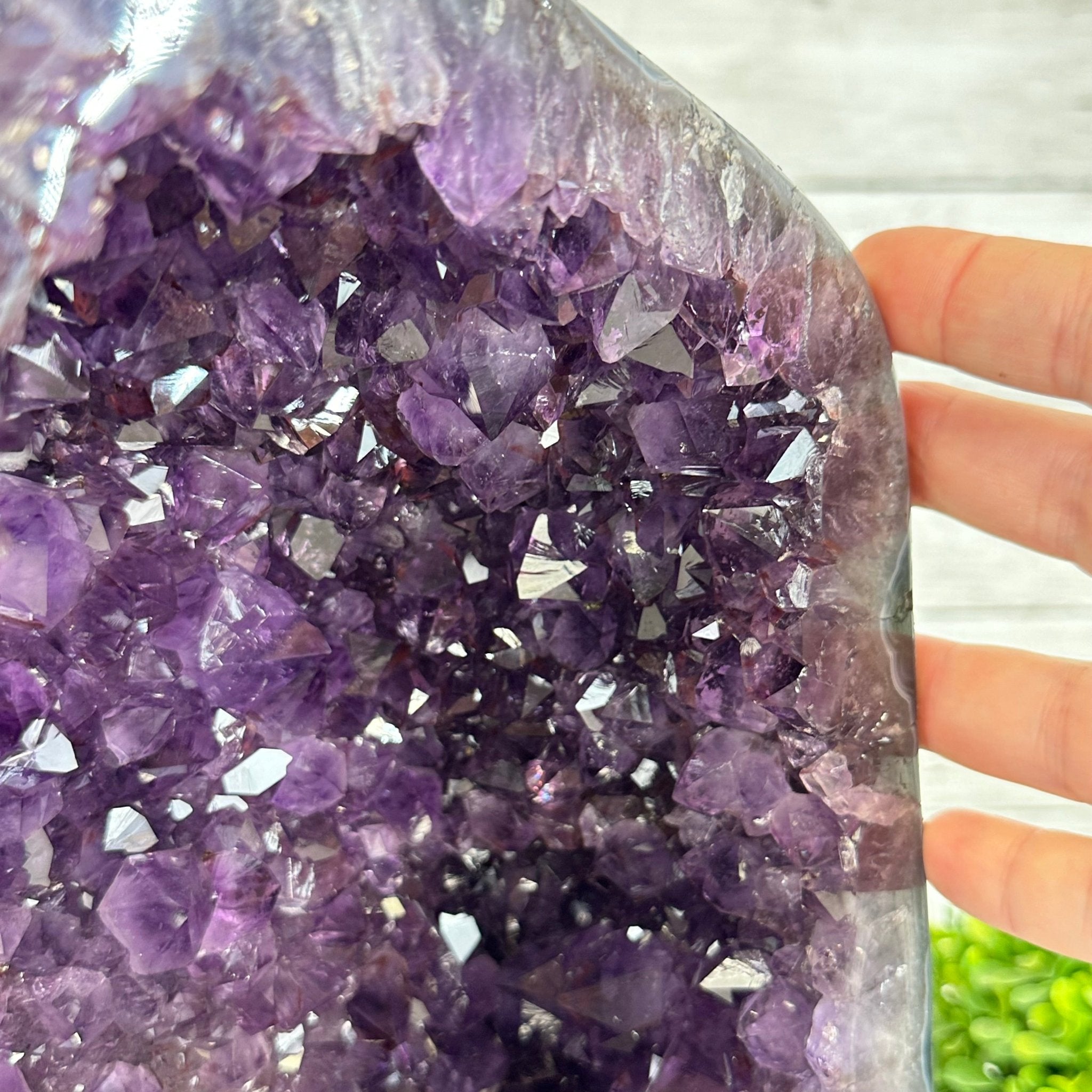 Quality Brazilian Amethyst Cathedral, 30.6 lbs & 12.9" Tall, #5601 - 1406 - Brazil GemsBrazil GemsQuality Brazilian Amethyst Cathedral, 30.6 lbs & 12.9" Tall, #5601 - 1406Cathedrals5601 - 1406